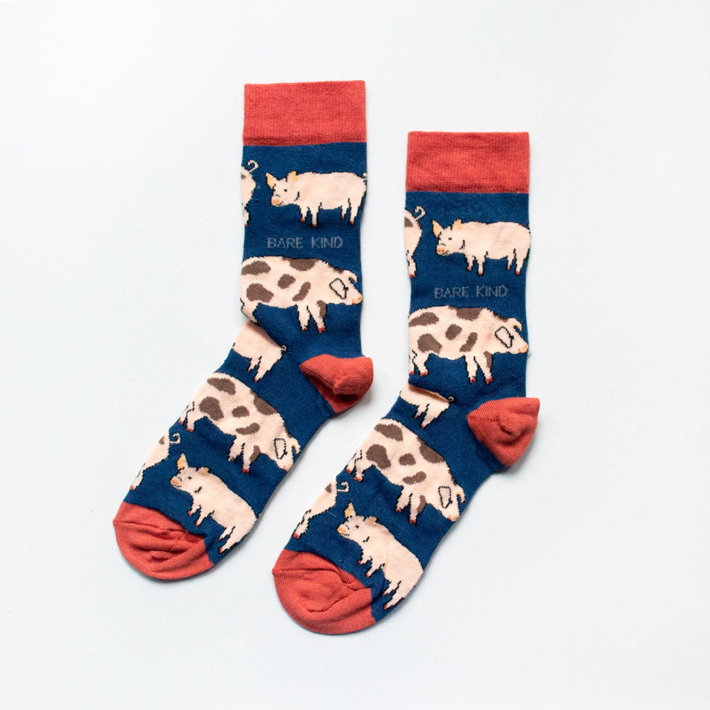 Bare Kind Farm Animals Bamboo Socks Gift Box | 3 Pack