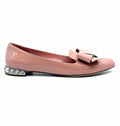 MIU MIU Size 7.5 Pink Patent Leather Flats
