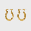 Freya Rose Mini Hoops in Gold