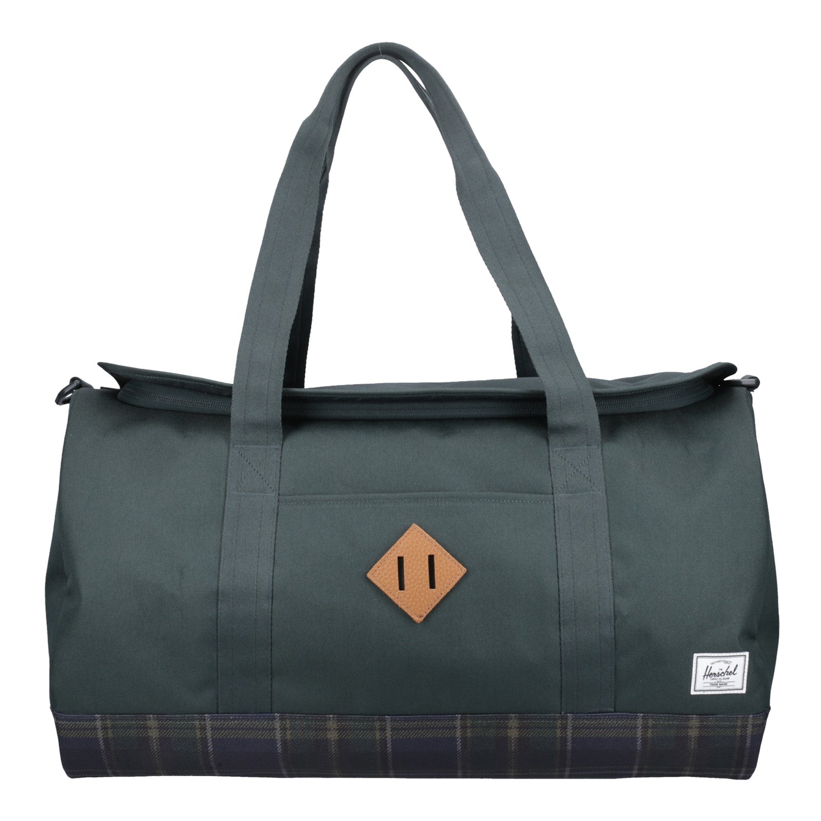 Herschel Heritage Duffle Bag | Darkest Spruce Winter Plaid