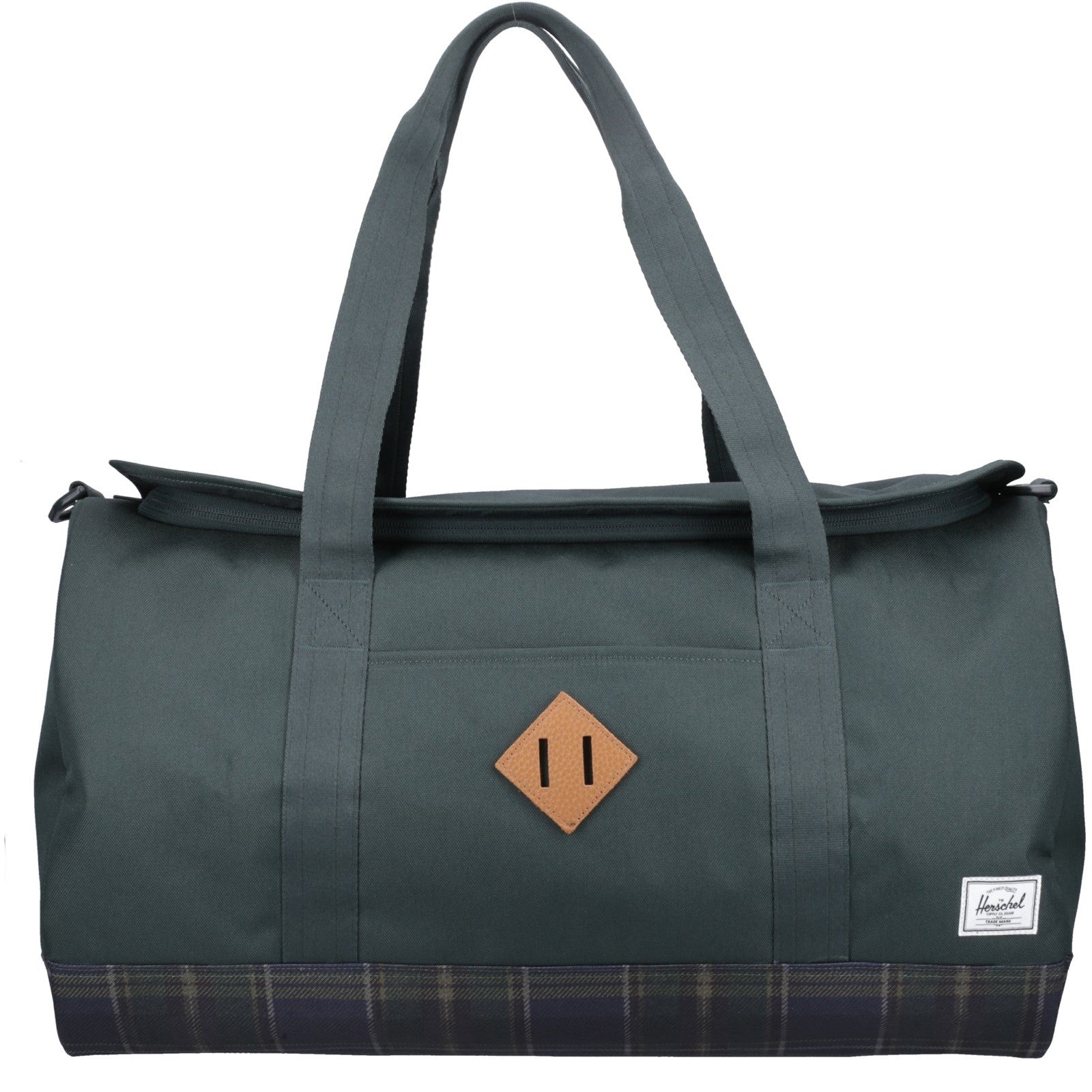 Herschel Heritage Duffle Bag | Darkest Spruce Winter Plaid