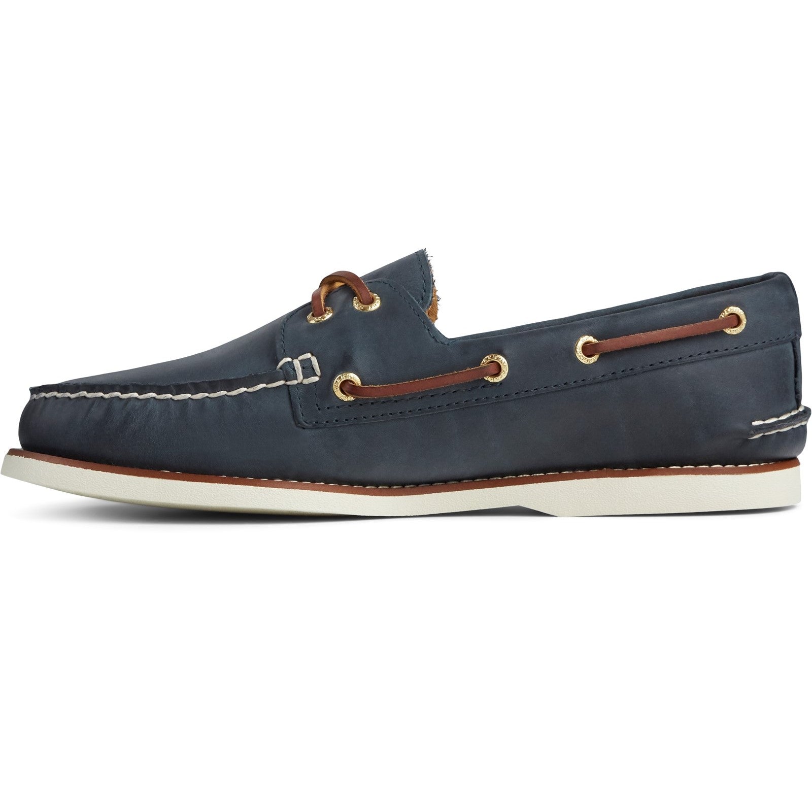 Sperry Mens Authentic Original Gold Cup Boat Shoes | Navy