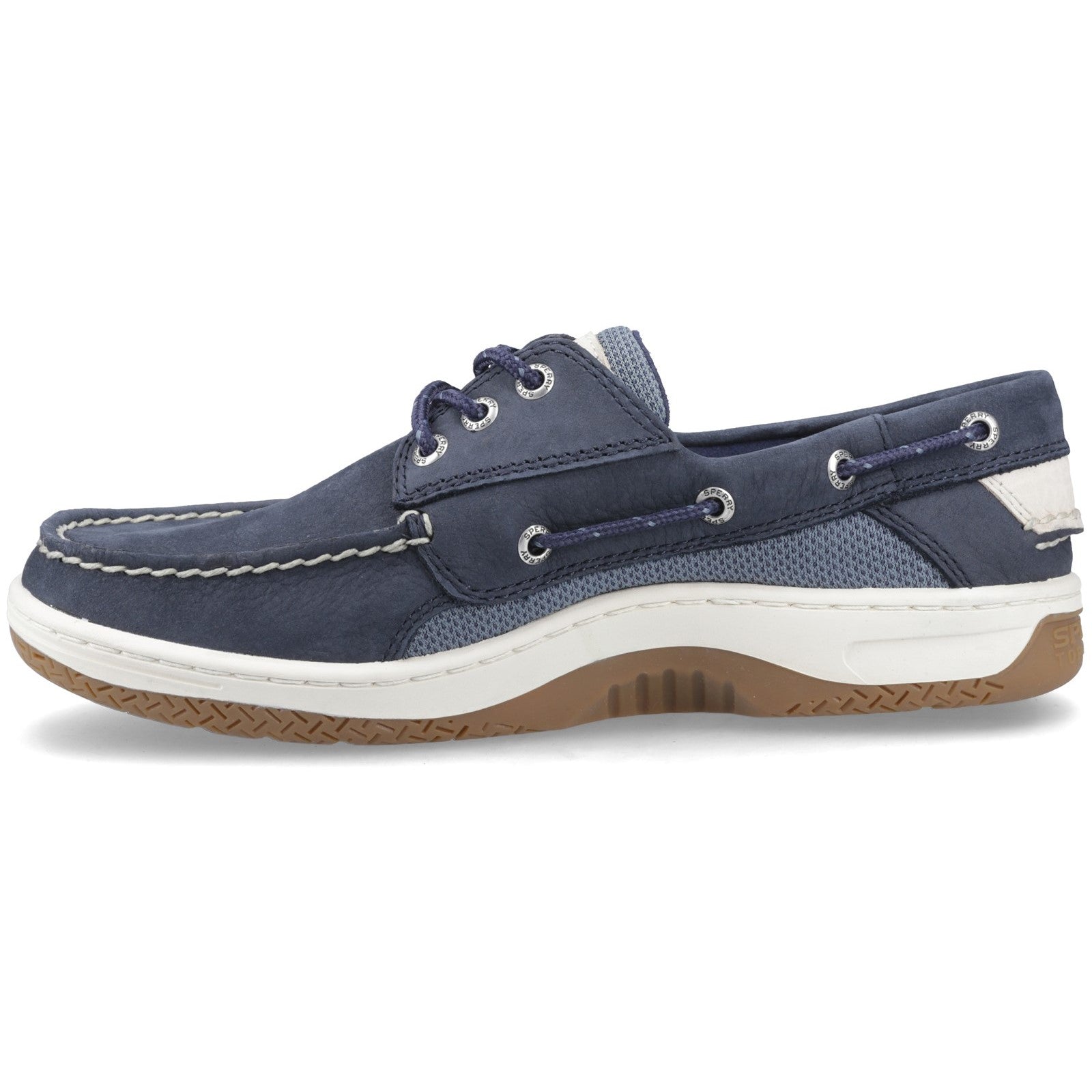 Sperry Mens Billfish 3-Eye Boat Shoes | Navy