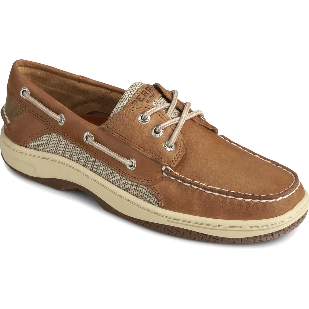 Sperry Mens Billfish 3-Eye Boat Shoes | Tan