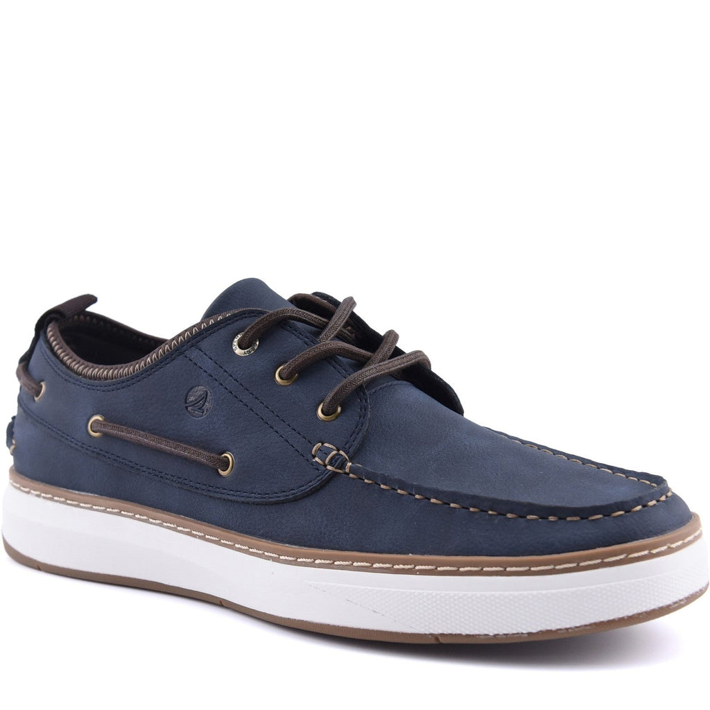 Sperry Mens Moc Neo Boat Shoes | Navy