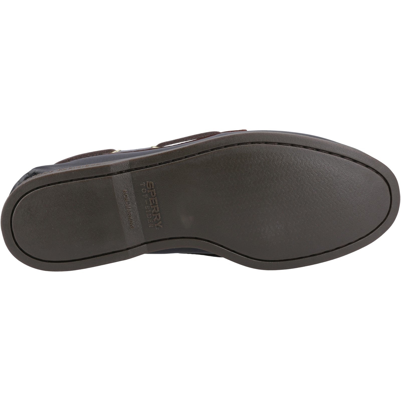 Sperry Mens Authentic Original 2-Eye Boat Shoes | Amaretto Black