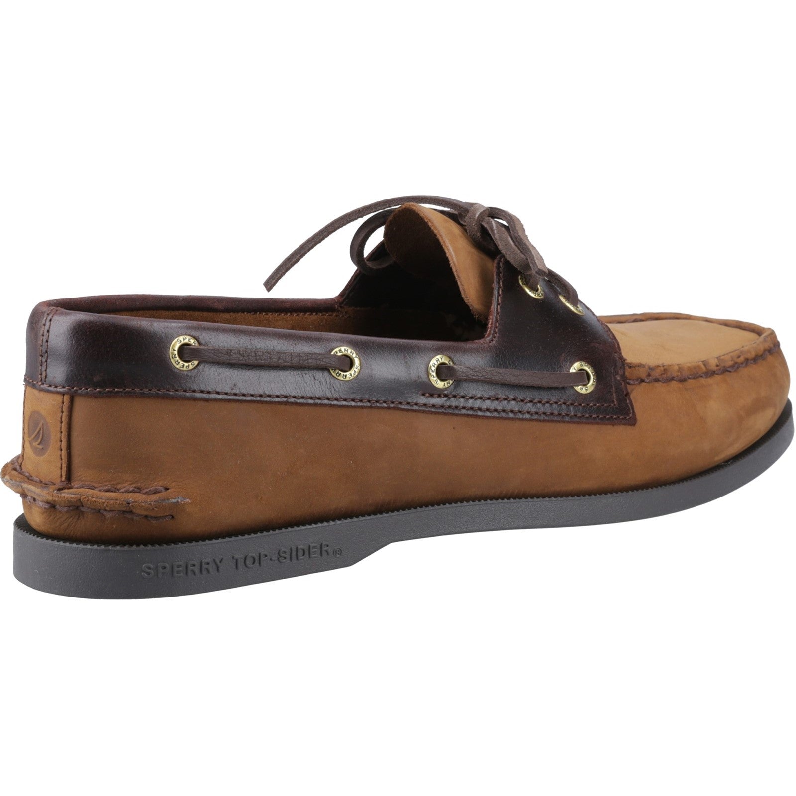 Sperry Mens Authentic Original 2-Eye Boat Shoes | Brown Combo