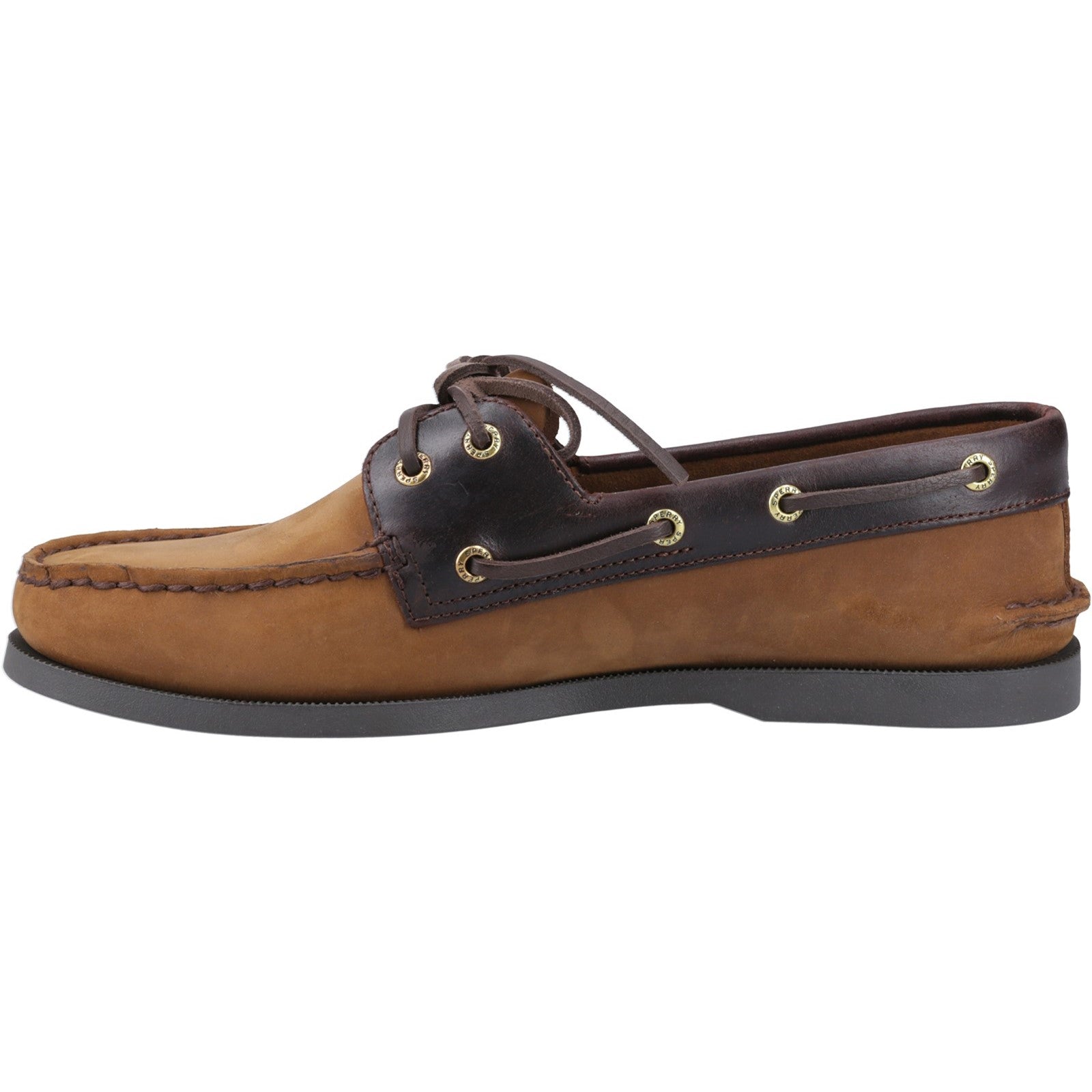 Sperry Mens Authentic Original 2-Eye Boat Shoes | Brown Combo