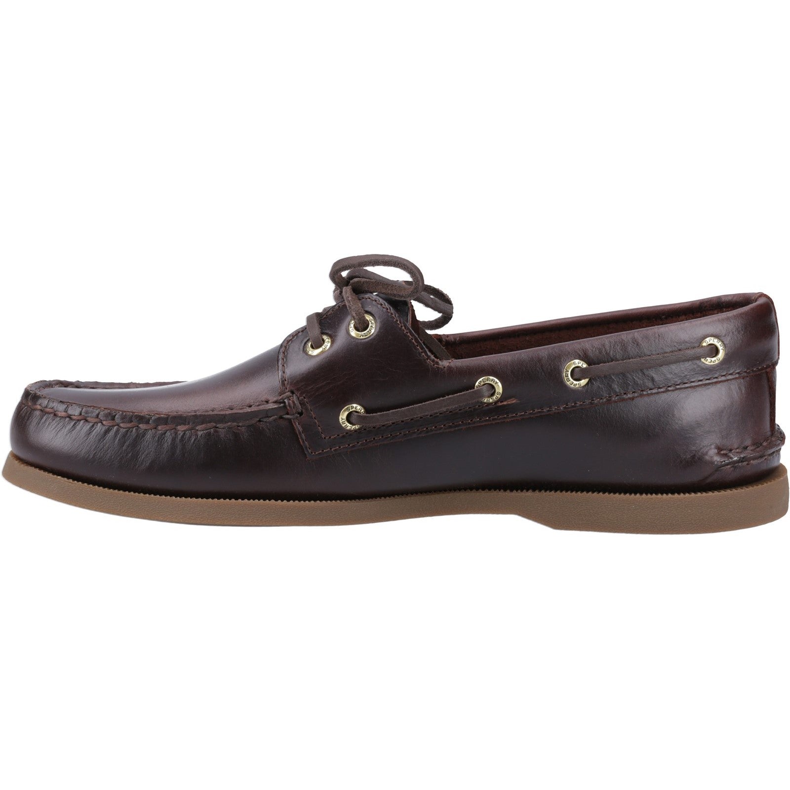 Sperry Mens Authentic Original 2-Eye Boat Shoes | Amaretto