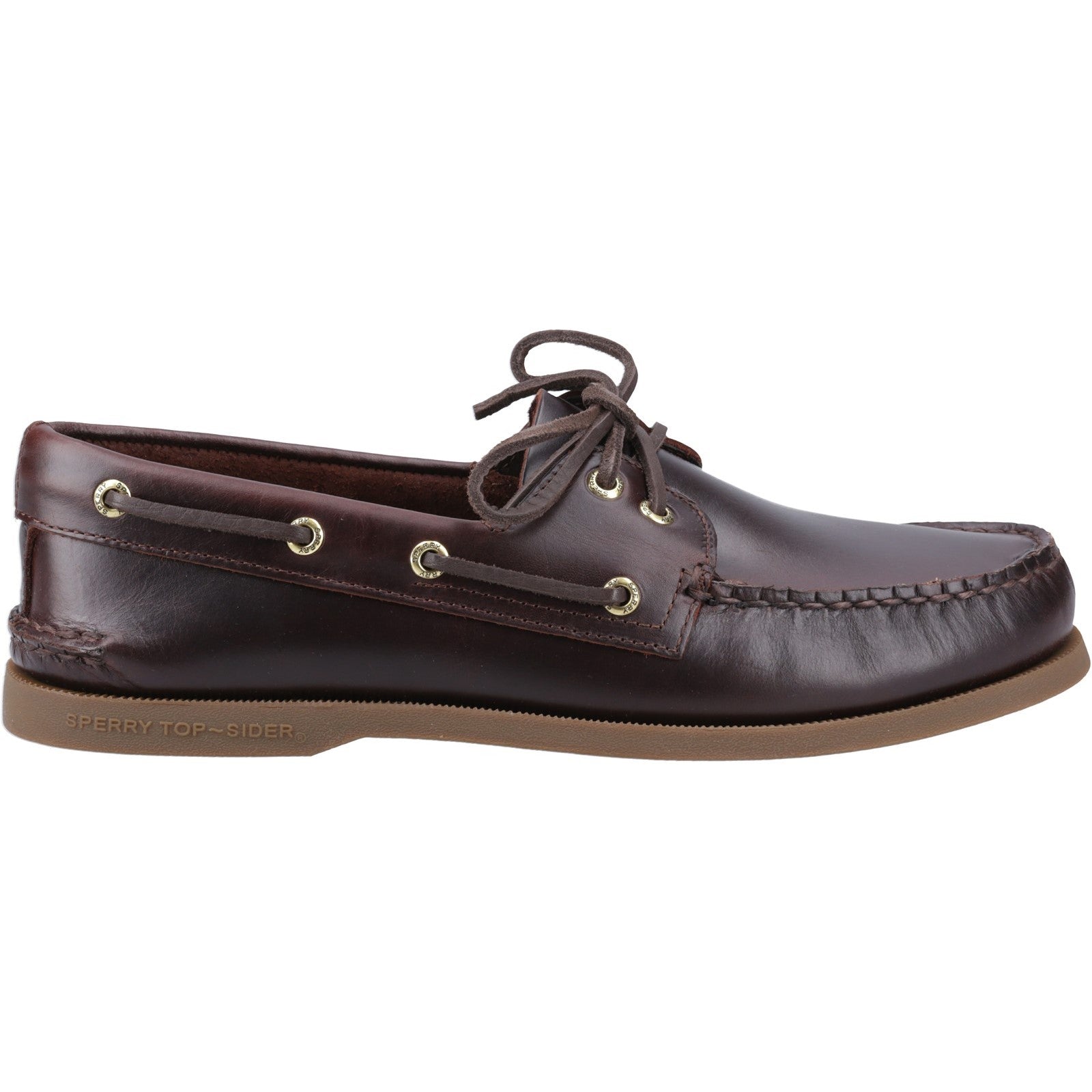 Sperry Mens Authentic Original 2-Eye Boat Shoes | Amaretto