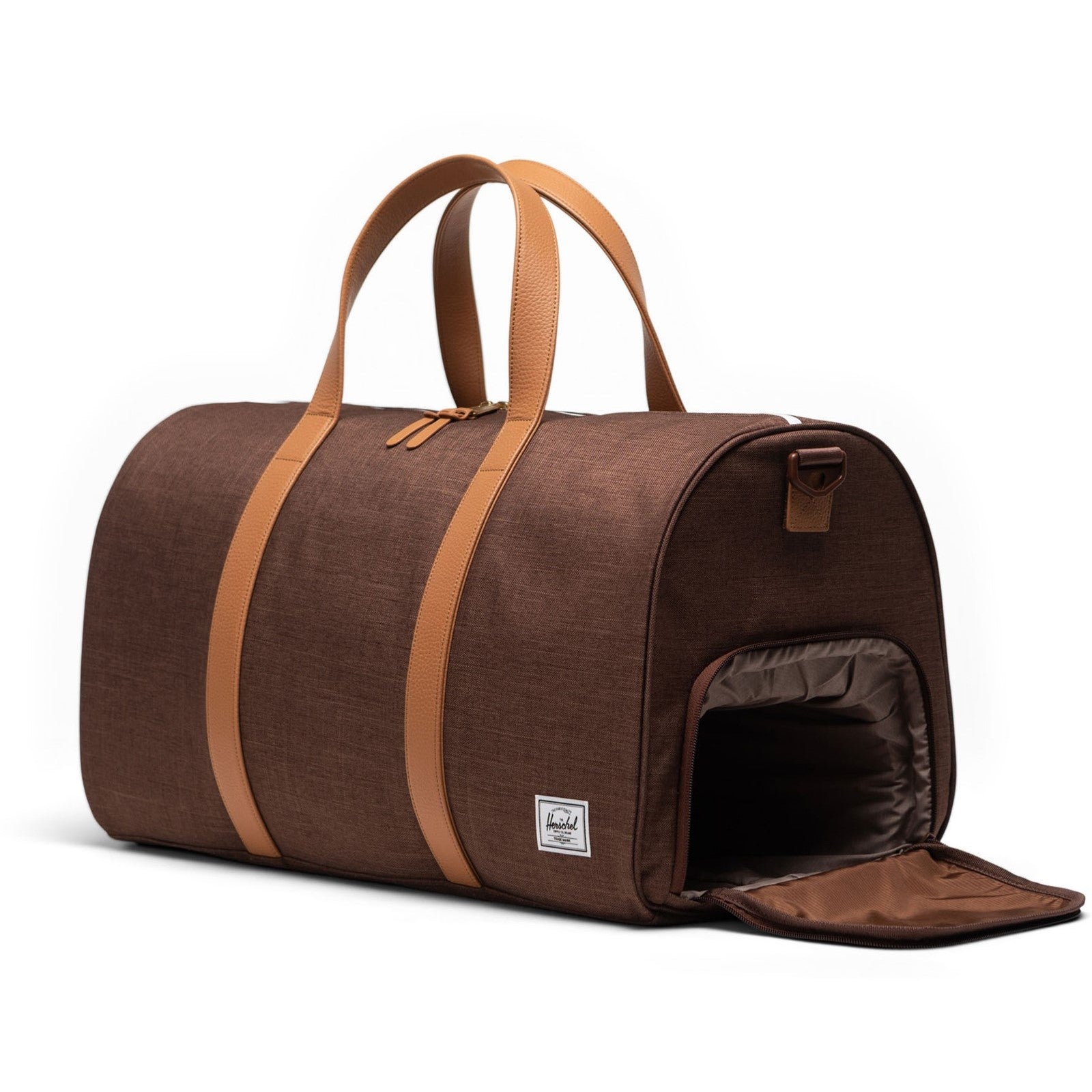 Herschel Novel Duffle Bag | Potting Soil Crosshatch