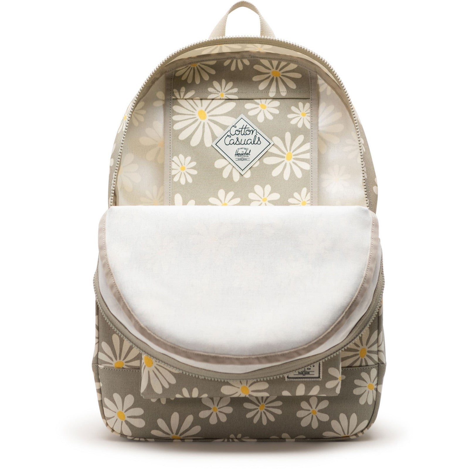 Herschel Pacific Daypack Bag | Retro Daisy Abbey Stone