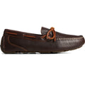 Sperry Mens Authentic Original Driver 1 Eye Loafer | Amaretto