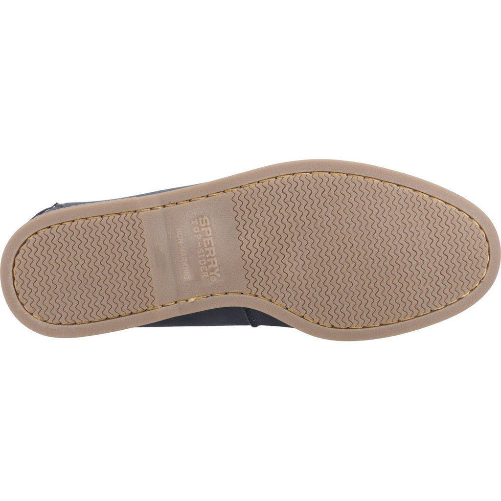 Sperry Mens Tacoma Boat Shoe | Navy Brown