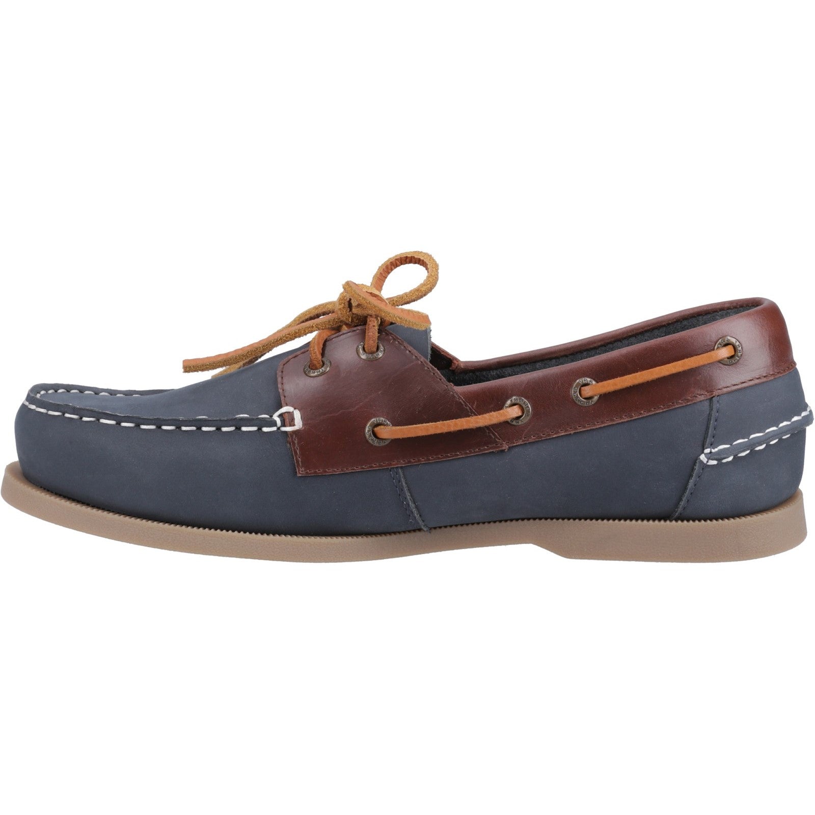 Sperry Mens Tacoma Boat Shoe | Navy Brown