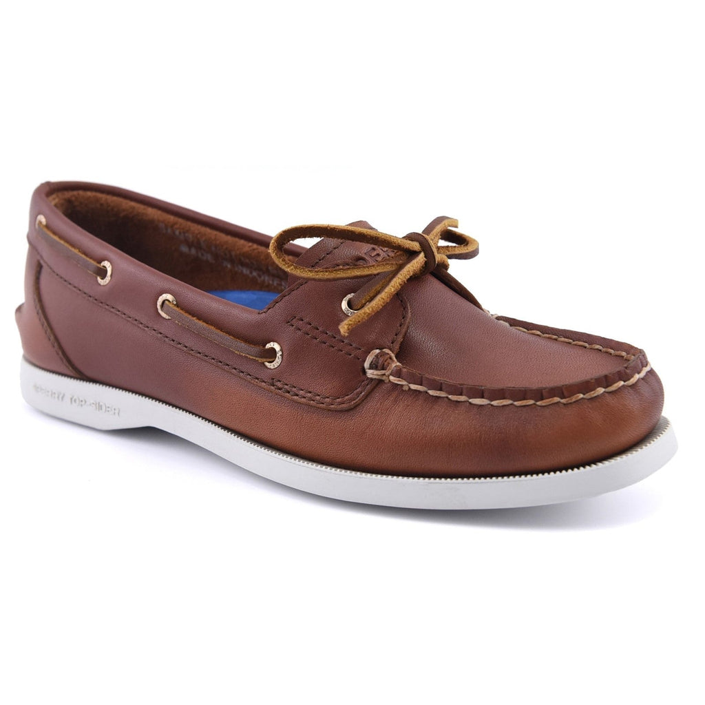 Sperry Womens Authentic Original 1-Eye Boat Shoe | Brown