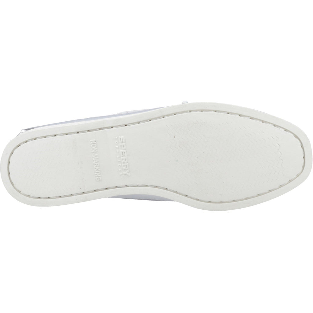 Sperry Womens Authentic Original 2-Eye Boat Shoe | Silver