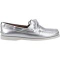 Sperry Womens Authentic Original 2-Eye Boat Shoe | Silver