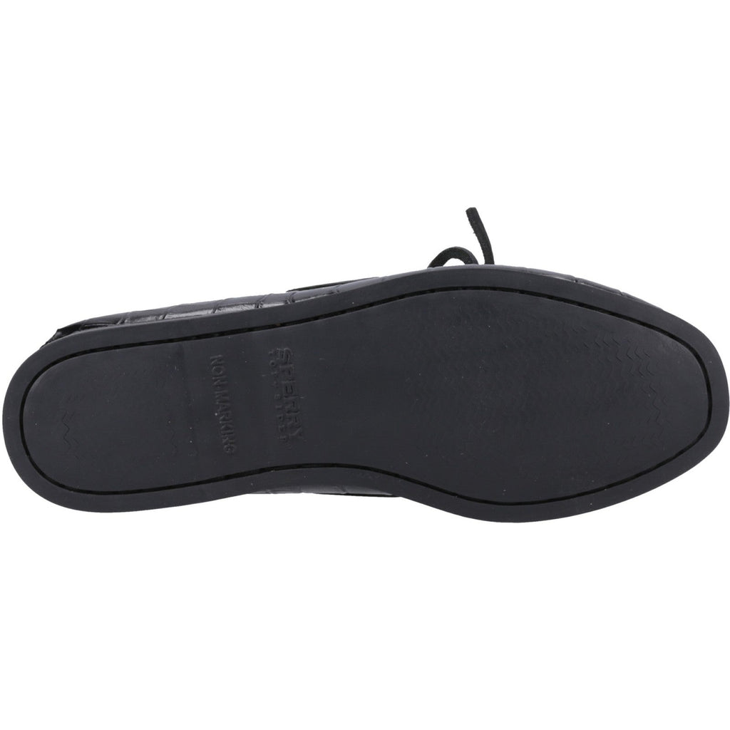 Sperry Womens Authentic Original 2-Eye Boat Shoe | Black