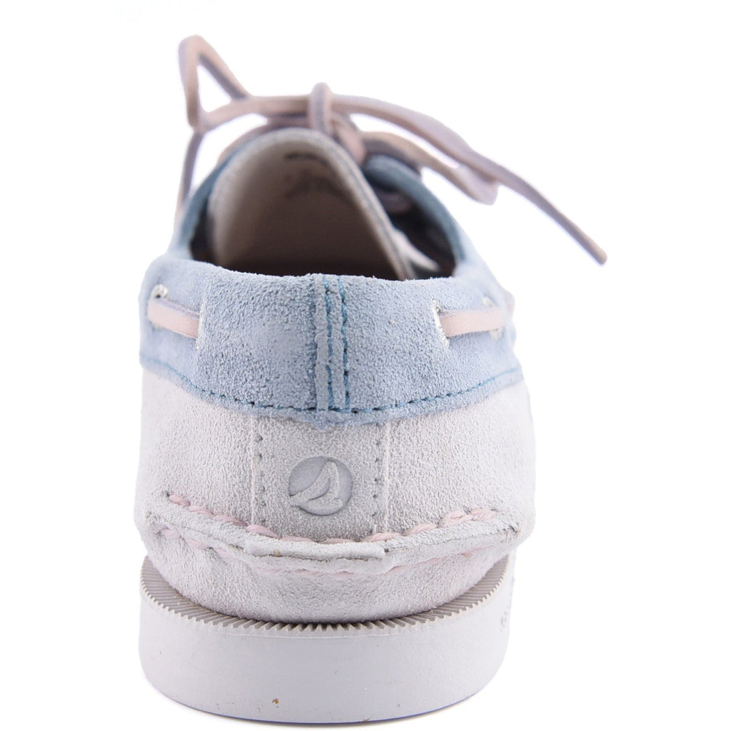 Sperry Womens Authentic Original 2-Eye Boat Shoe | White Blue