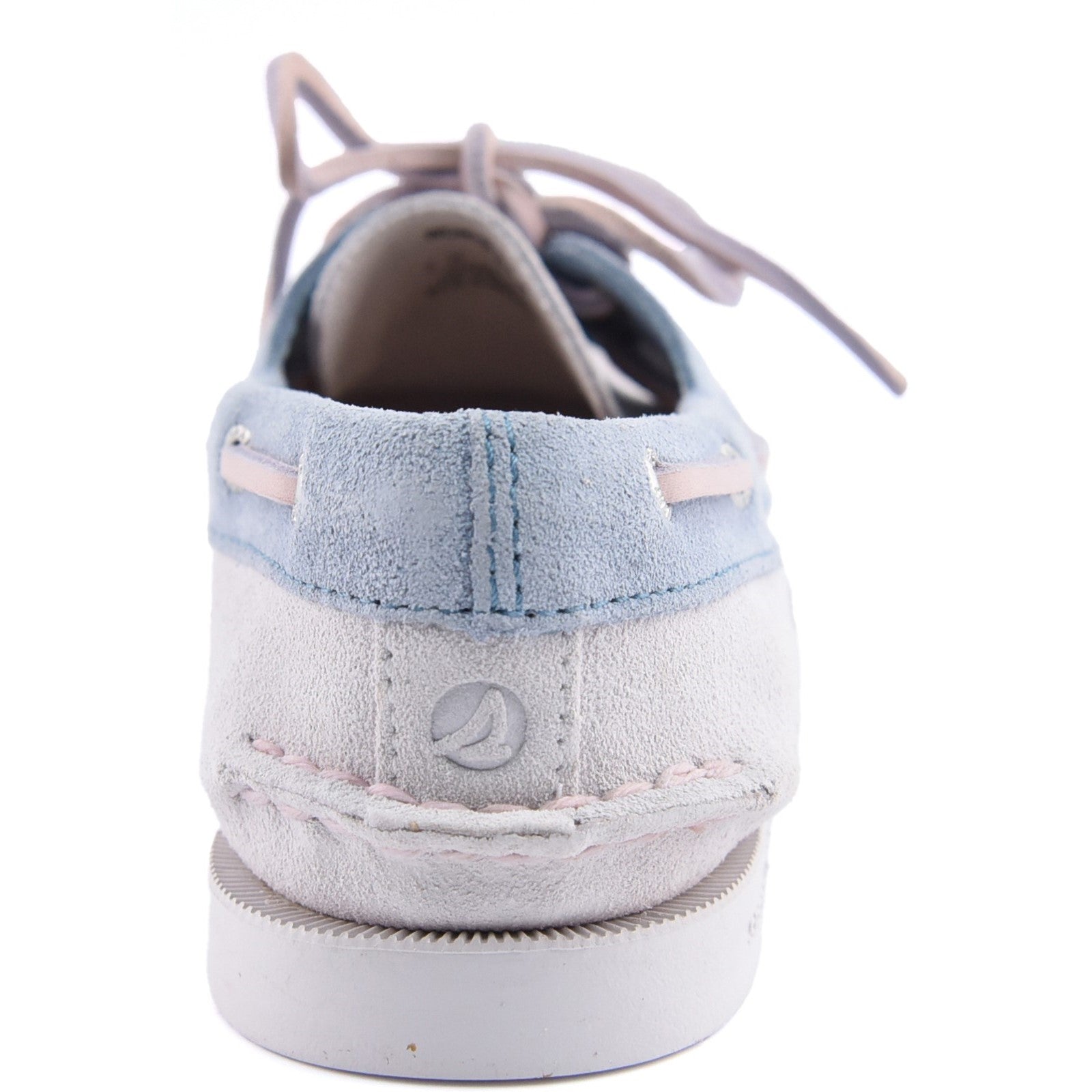 Sperry Womens Authentic Original 2-Eye Boat Shoe | White Blue