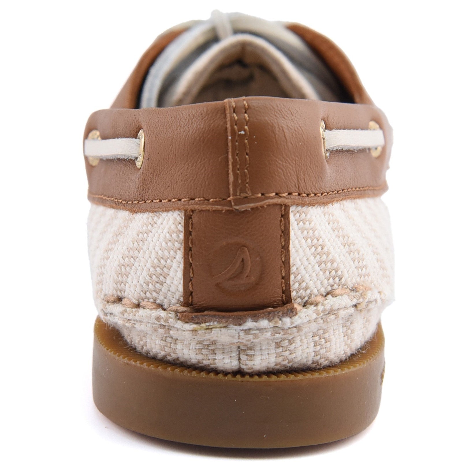 Sperry Womens Authentic Original 2-Eye Boat Shoe | White Natural