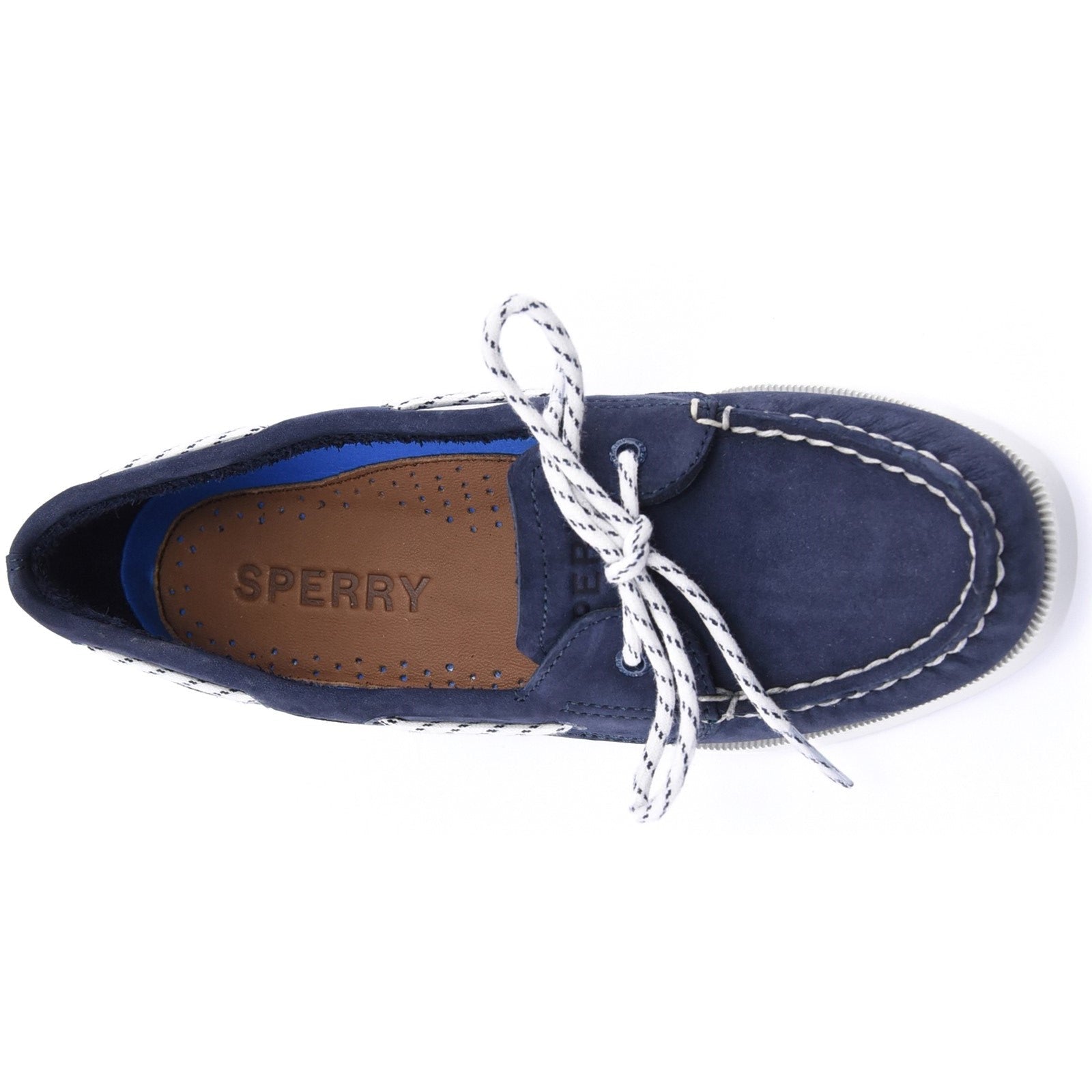 Sperry Womens Authentic Original 1-Eye Boat Shoe | Navy
