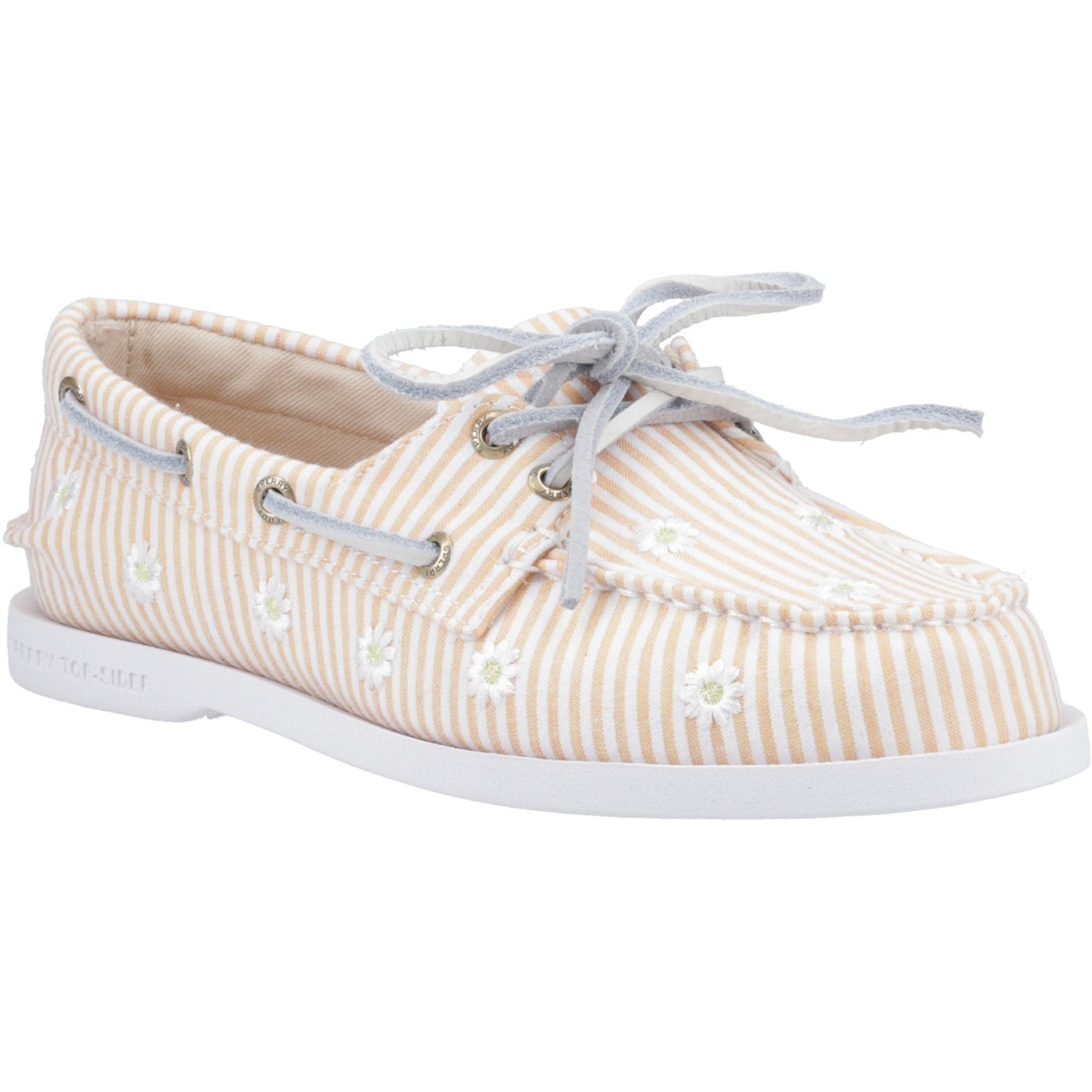 Sperry Womens Authentic Original 2-Eye Boat Shoe | Seersucker