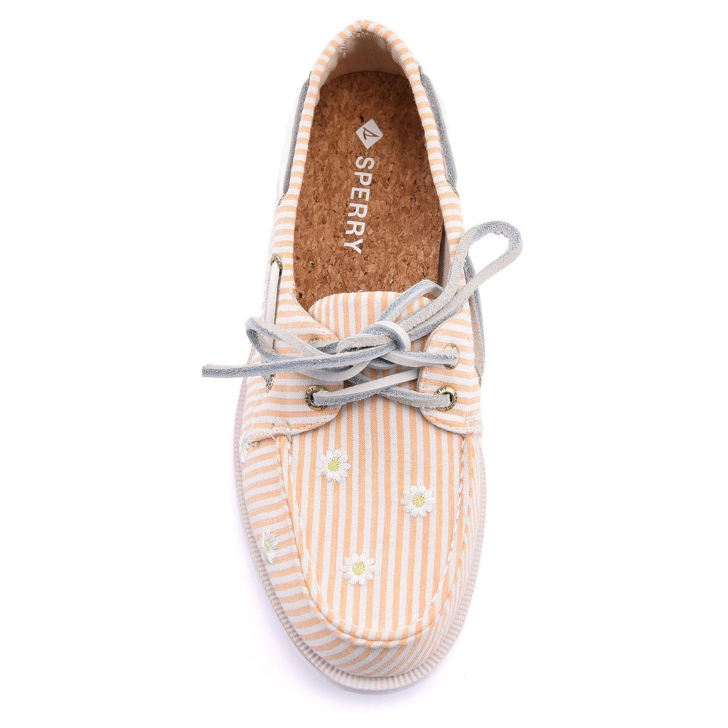 Sperry Womens Authentic Original 2-Eye Boat Shoe | Seersucker