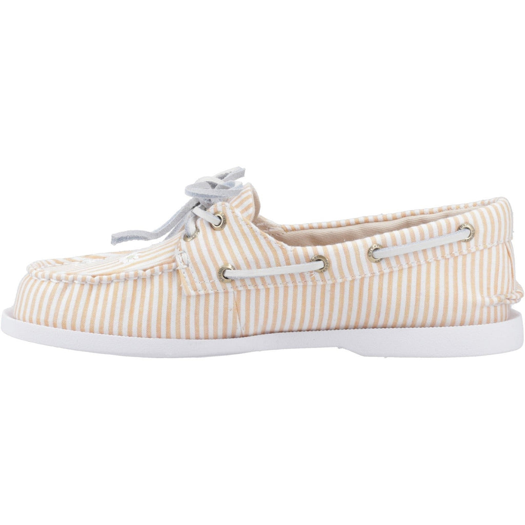 Sperry Womens Authentic Original 2-Eye Boat Shoe | Seersucker
