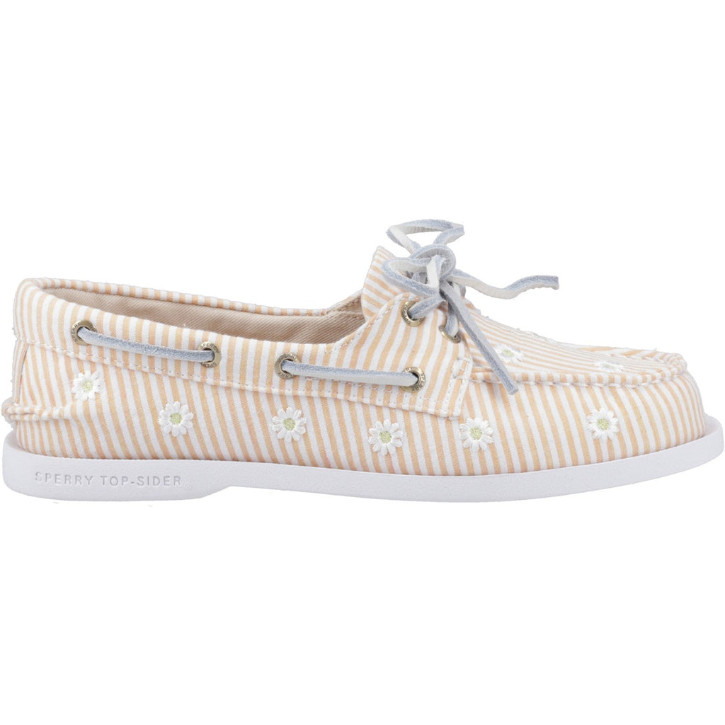 Sperry Womens Authentic Original 2-Eye Boat Shoe | Seersucker