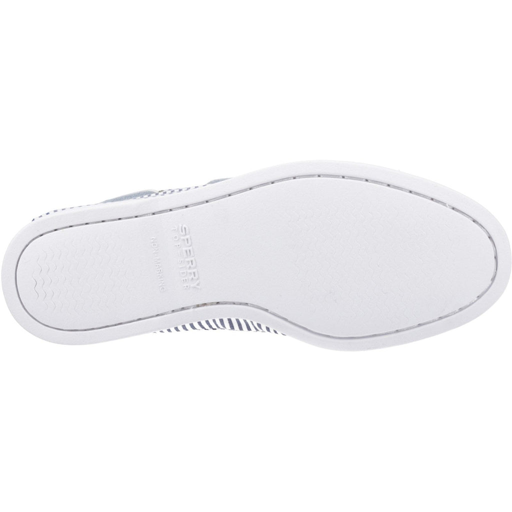 Sperry Womens Authentic Original 2-Eye Boat Shoe | Navy White