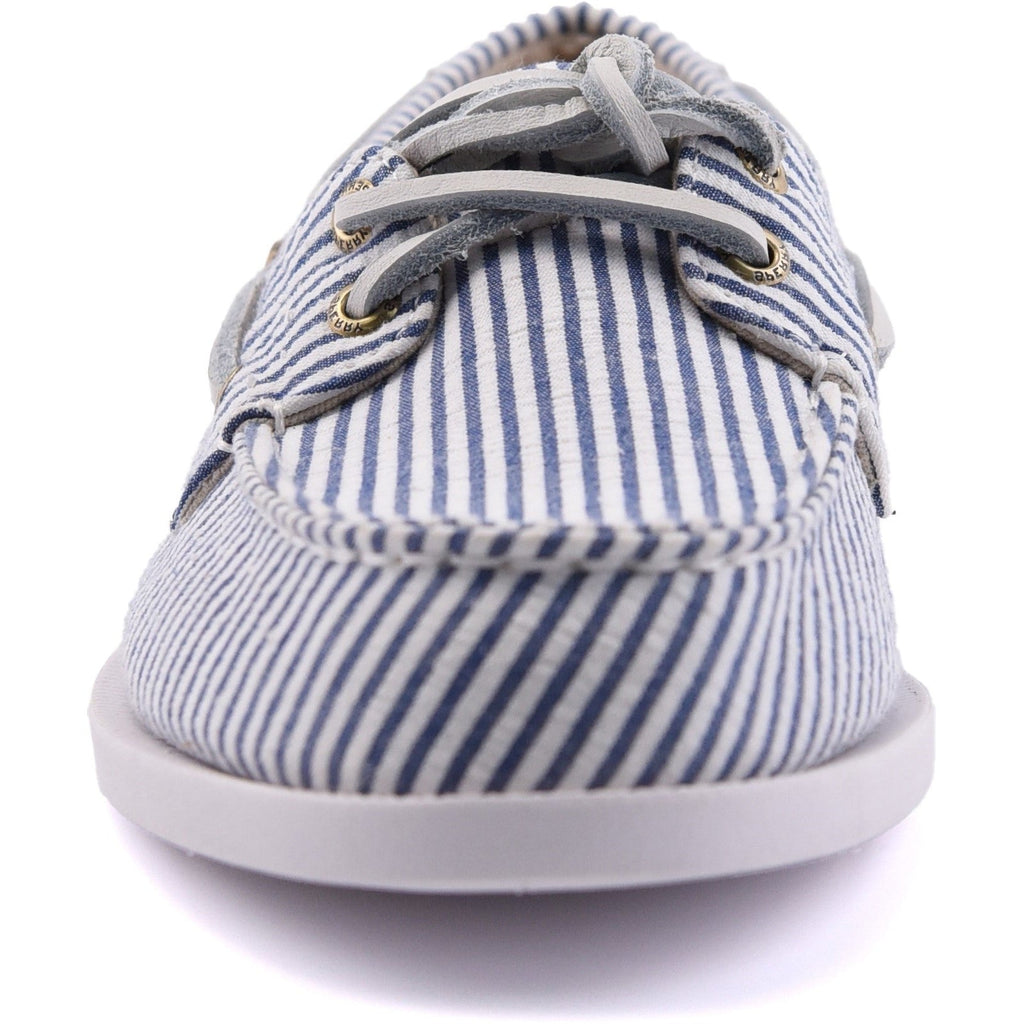 Sperry Womens Authentic Original 2-Eye Boat Shoe | Navy White