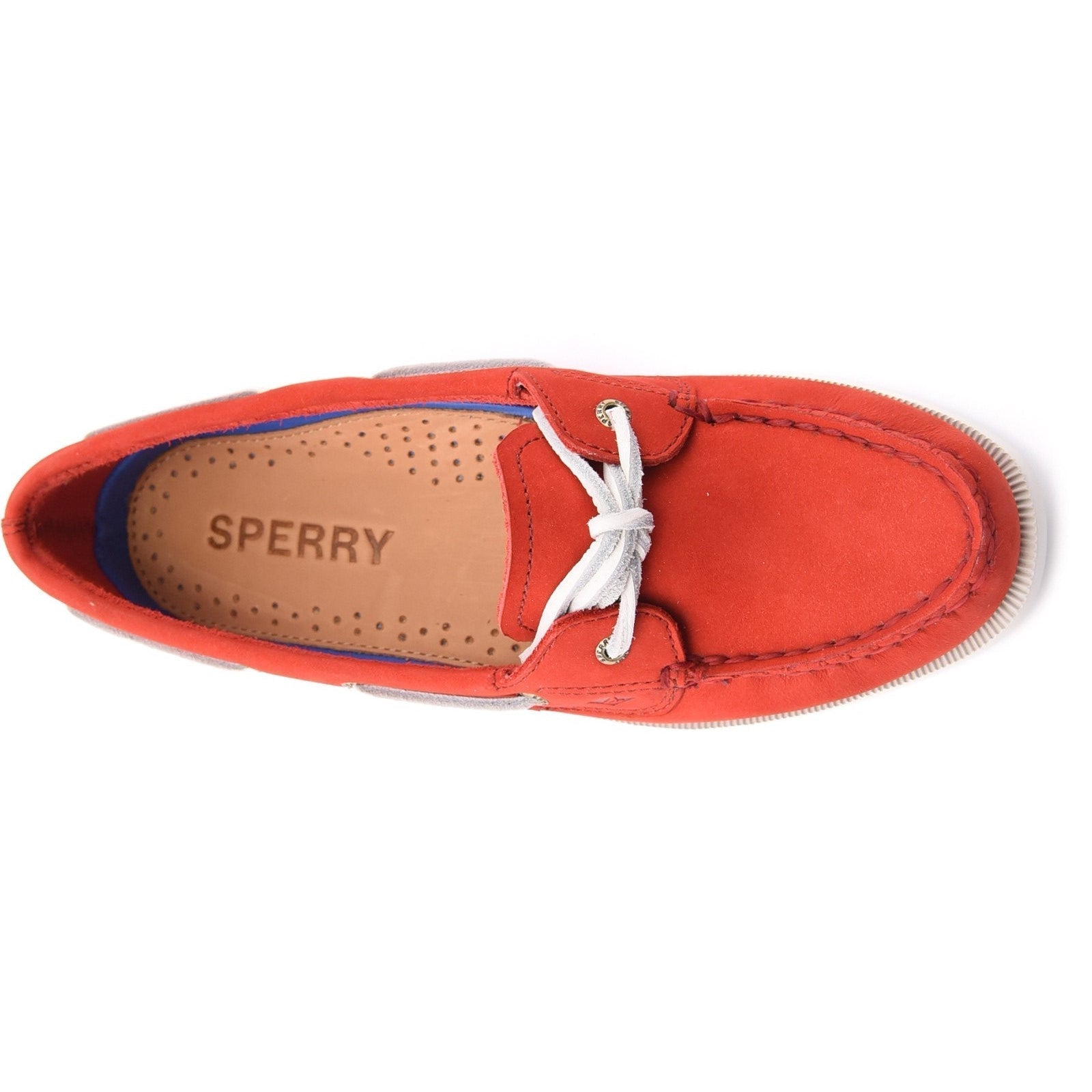 Sperry Womens Authentic Original 1-Eye Boat Shoe | Red
