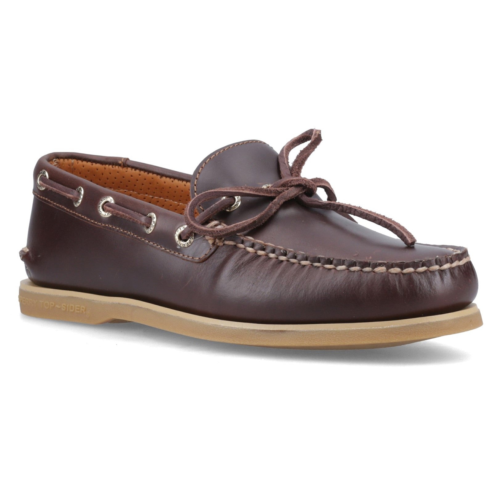 Sperry Mens Authentic Original Gold Cup 1-Eye Boat Shoes | Brown