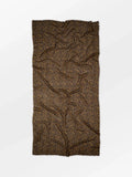 Becksondergaard Leopard Wool Scarf in Black