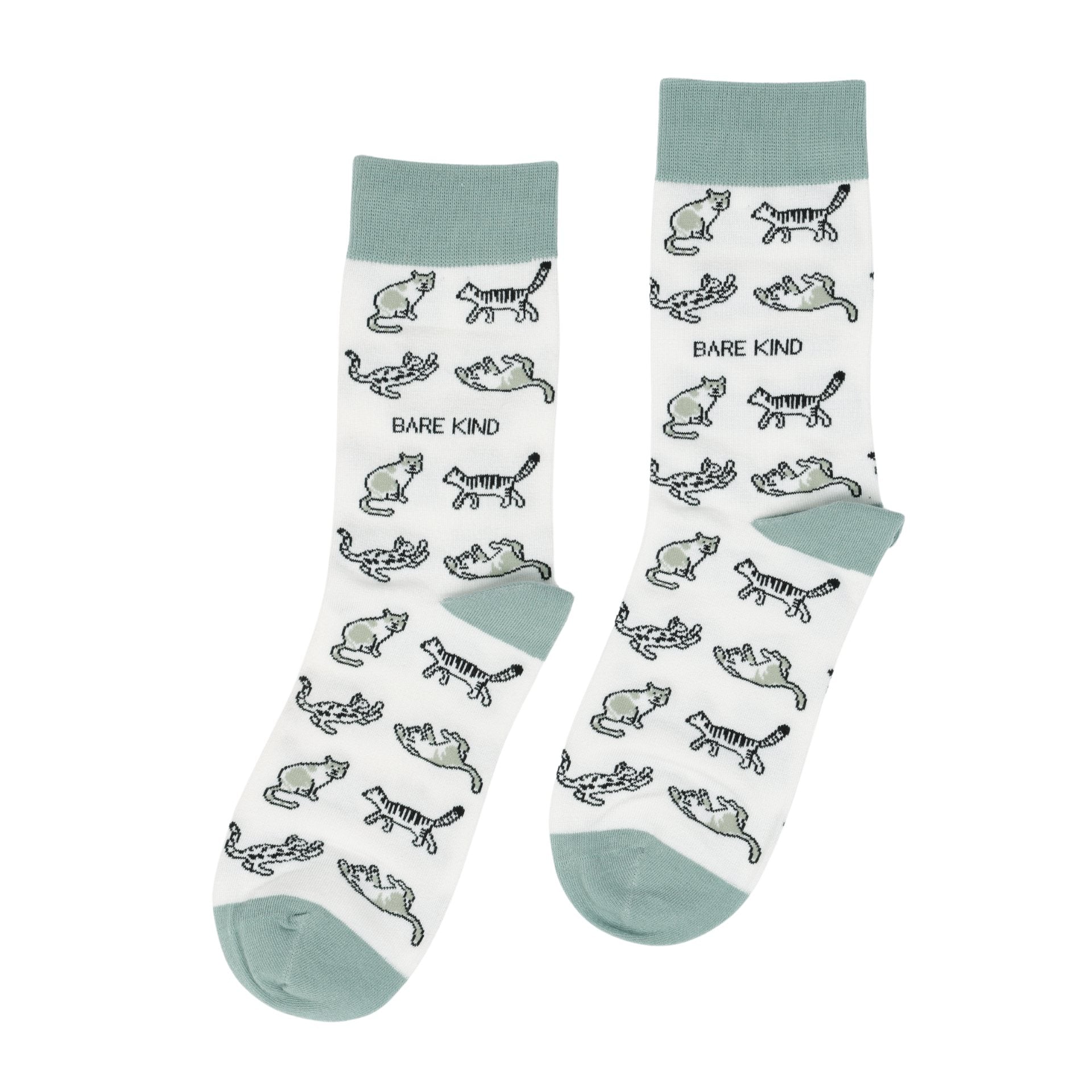 Bare Kind Save the Cats Bamboo Socks