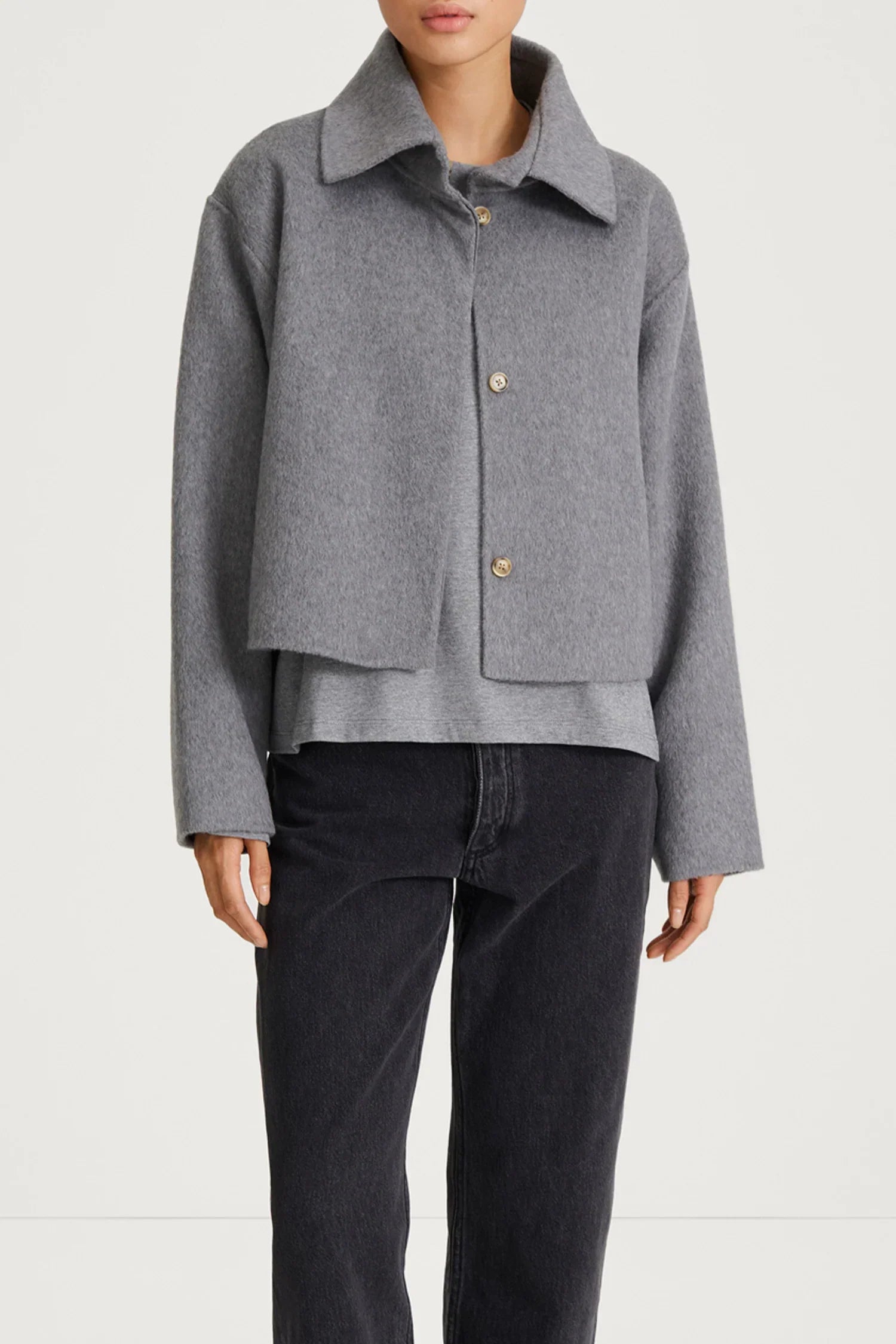StyleIn Teano Jacket in Mid Grey