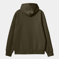 Carhartt WIP Mens Script Embroidery Hoodie - Cypress