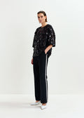 Ibell rhinestone tap pants