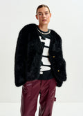 Ijacket faux fur jacket