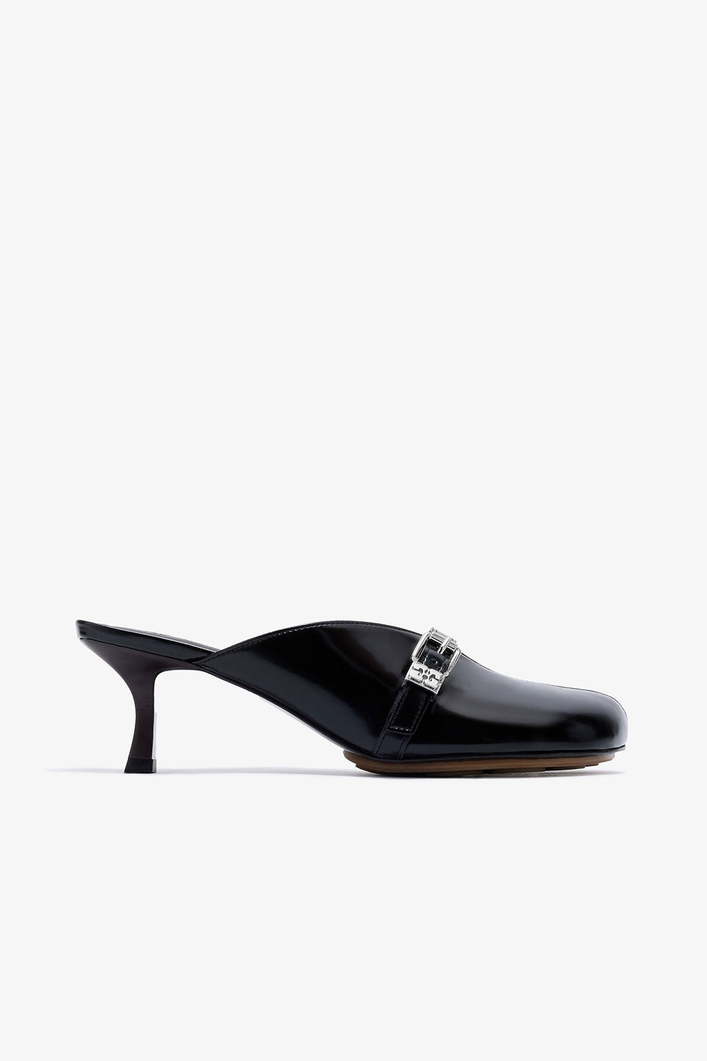Ganni Sue Heeled Mule Box Oleatex