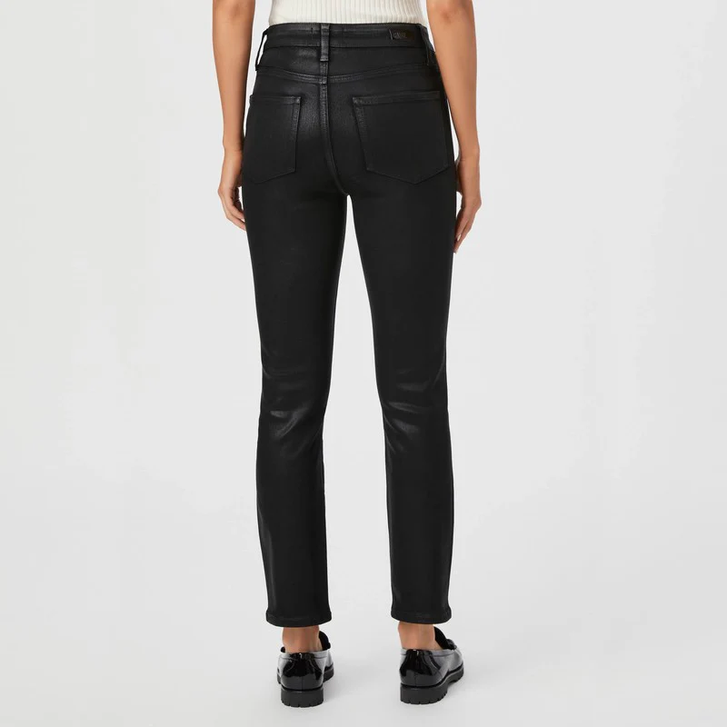 Paige Cindy Jean Black Fog Luxe Coating