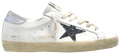 Golden Goose Superstar White Black Glicine