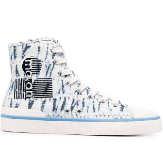 Isabel Marant Benkeen high top tie dye sneakers