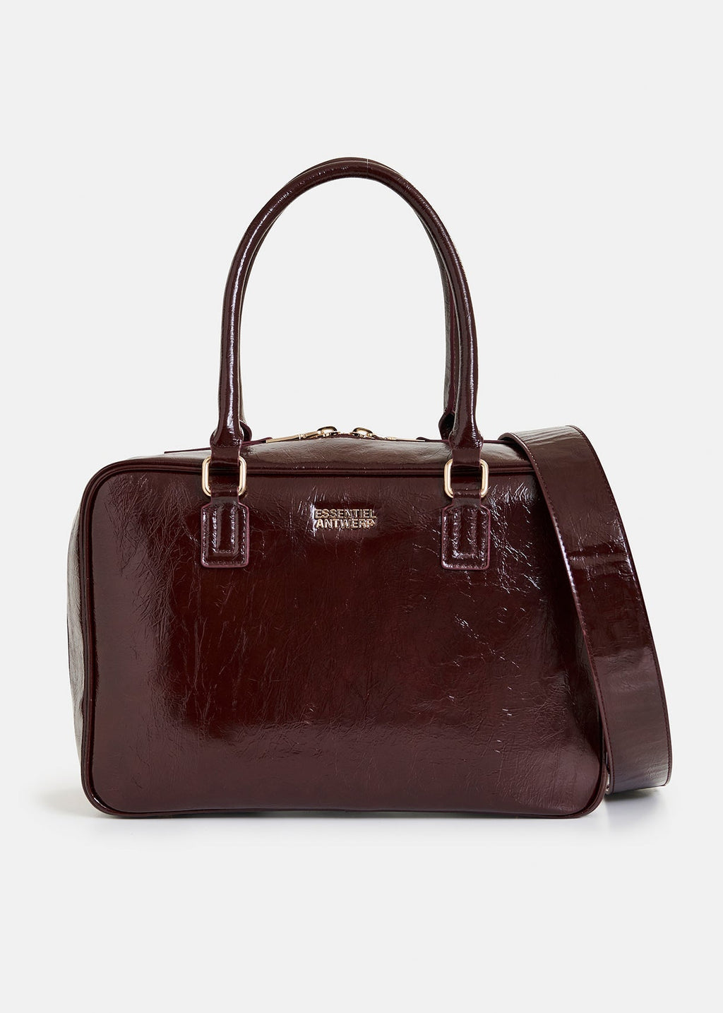 Iremy shiny zipped bag