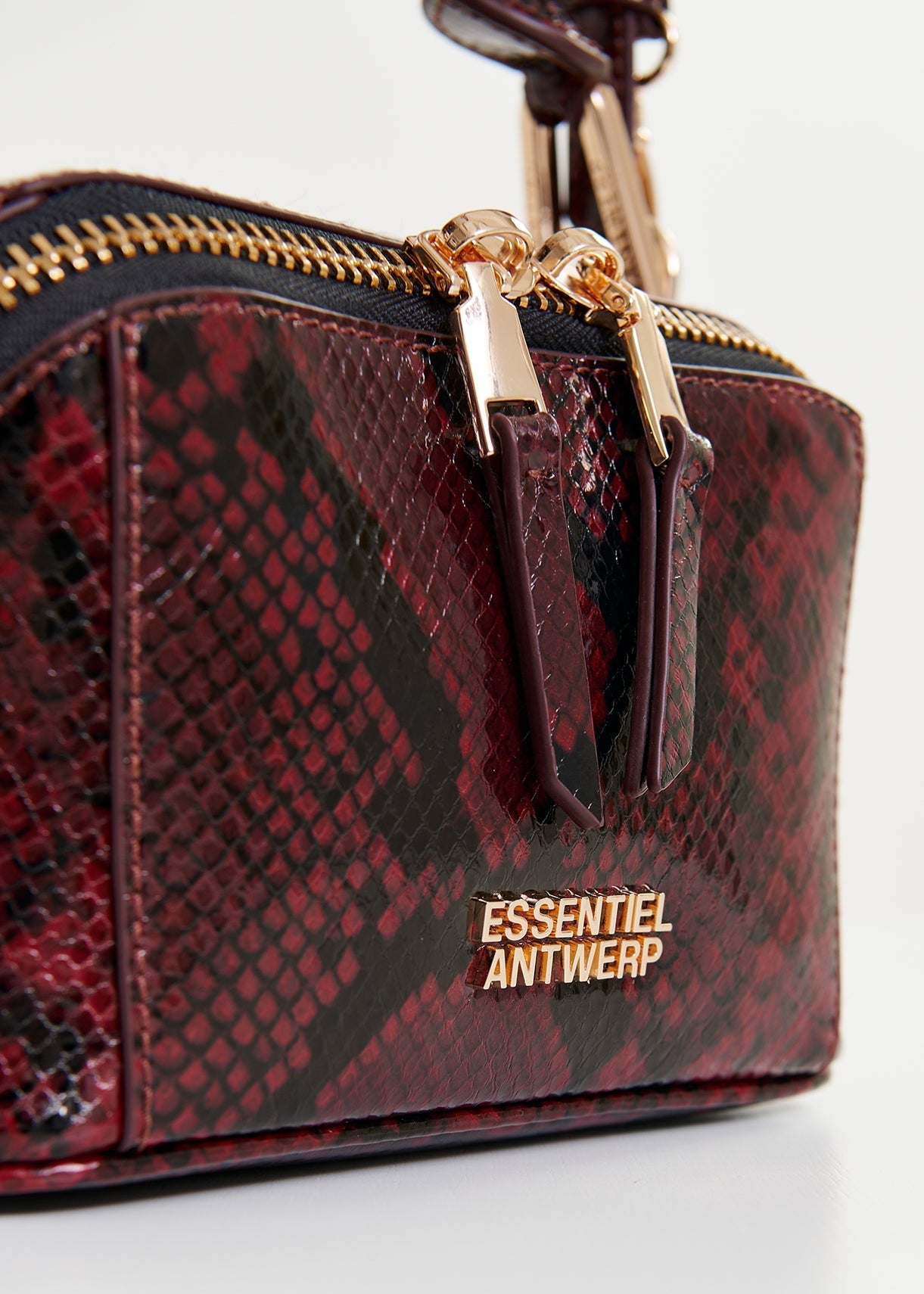 Irona leather mini bobbi bag