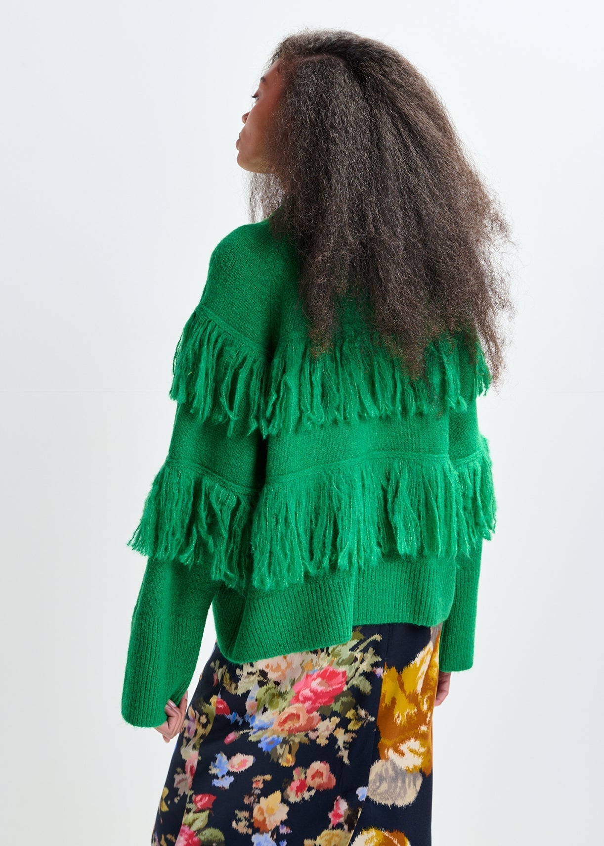 Essentiel Johns pullover with fringes