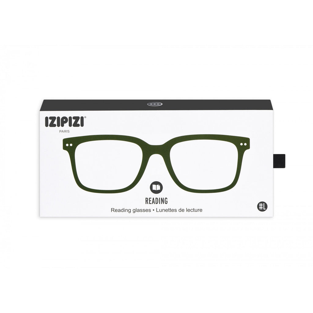 IZIPIZI Reading Glasses L in Green Crystal