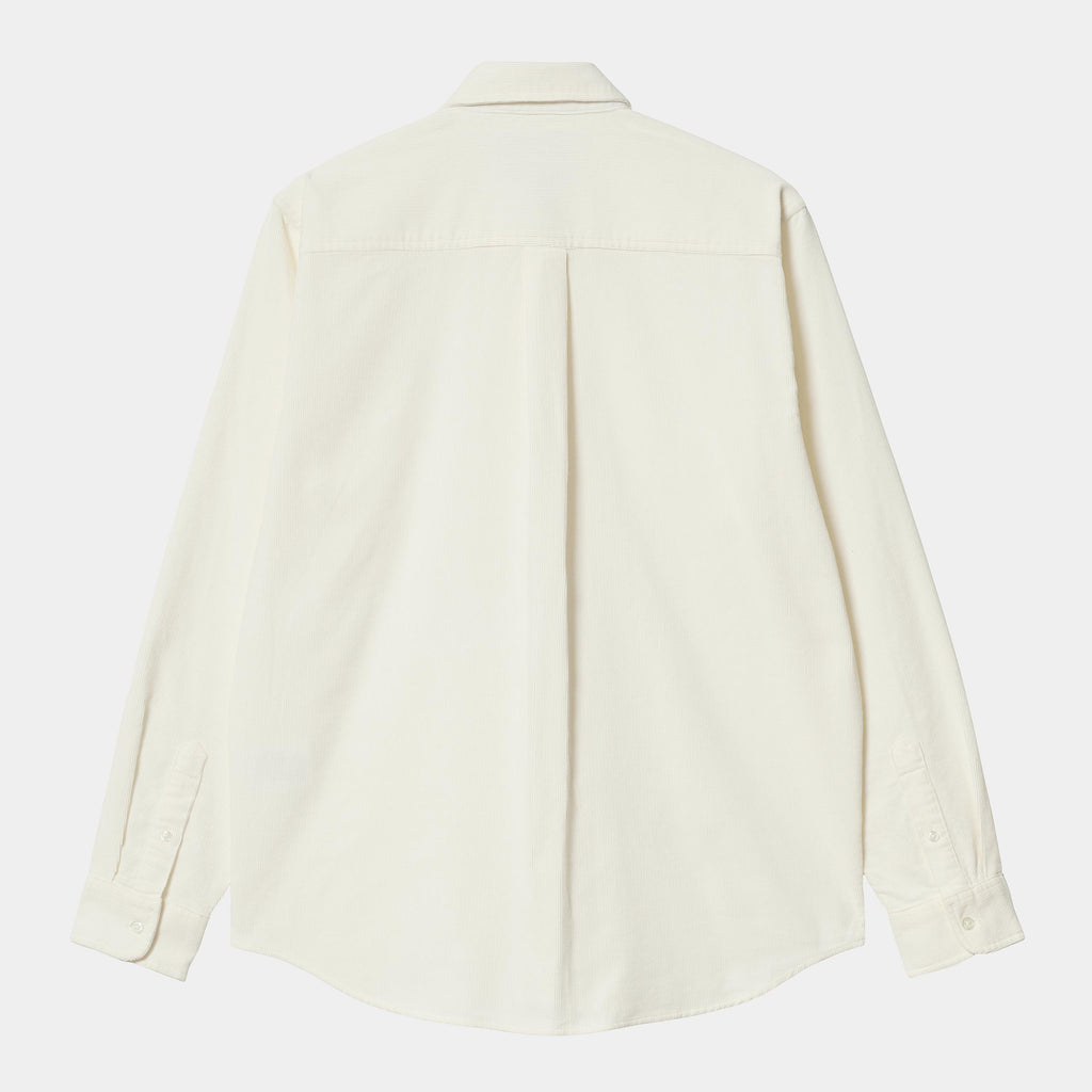Carhartt WIP Mens Madison Fine Cord Shirt - Wax